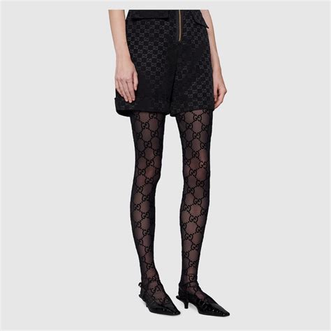 gucci tights black etsy